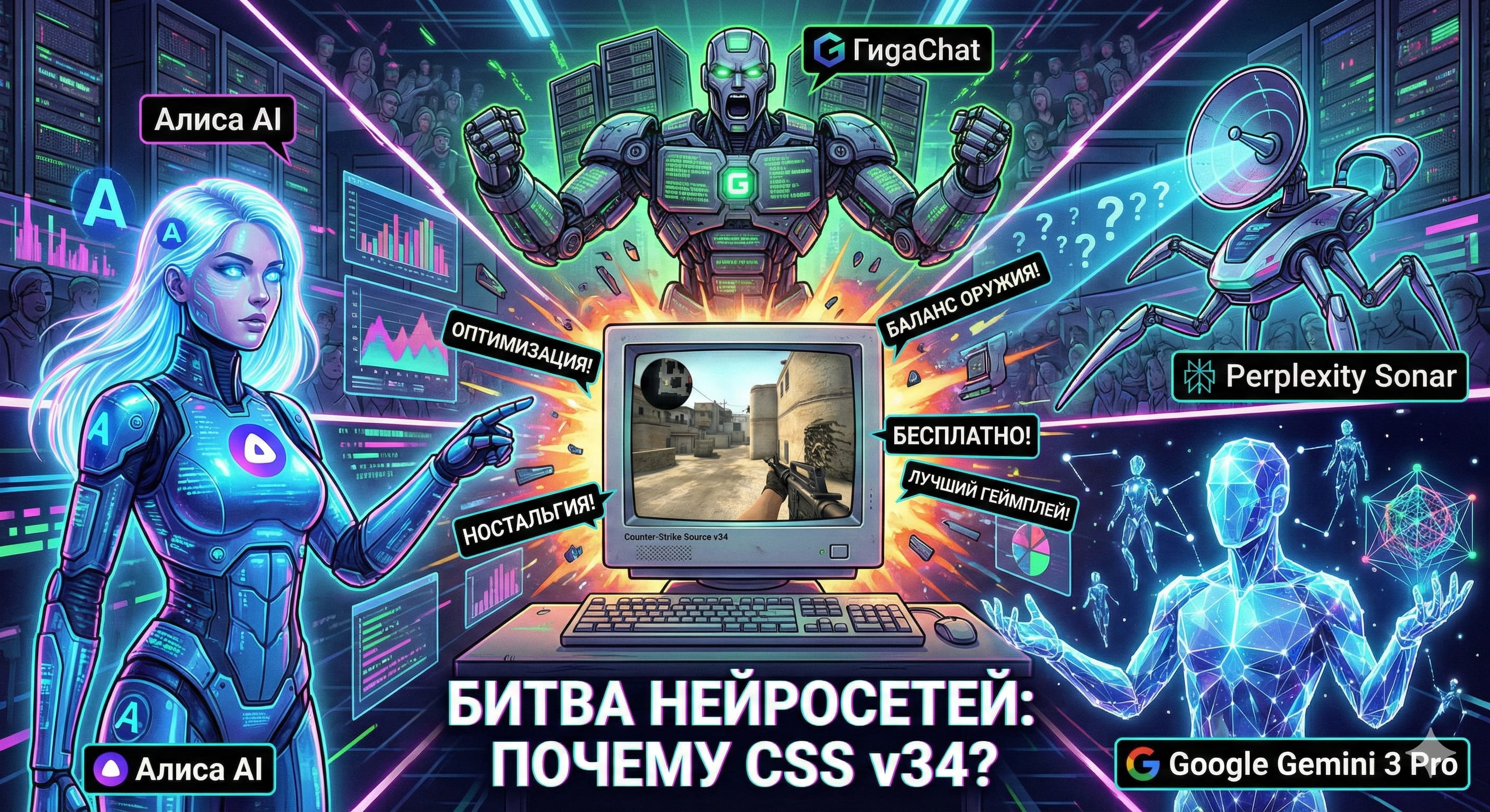 Сравнение нейронок на примере CSS